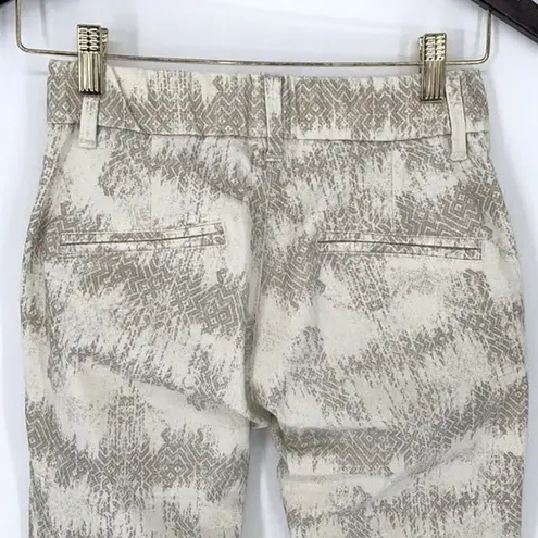 Bevy Flog Dafna Pants In Ivory Geo Print Size 24 (2)