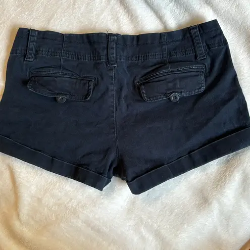 Nordstrom Navy Blue Cuffed Shorts