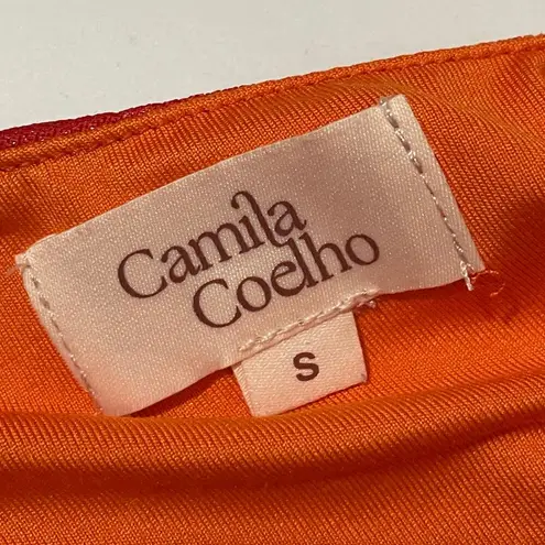 Camila Coelho Seri Mini Dress - Orange - Small
