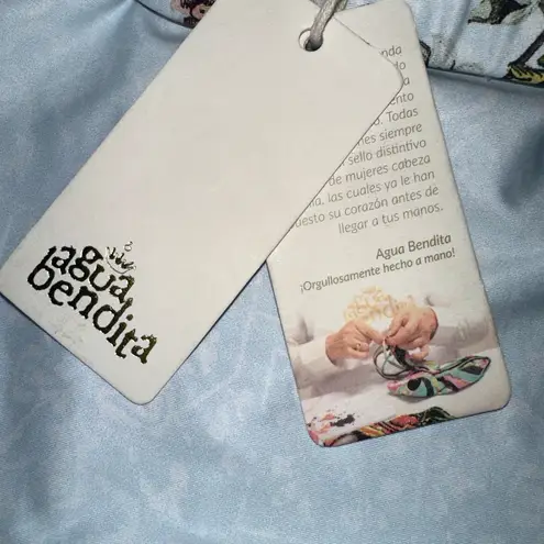 Agua Bendita Tunisia Alicia High Waisted Belted Bikini Bottom NWT Size XL