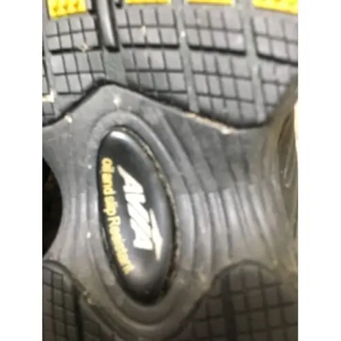 Avia Women's Oil & Slip Resistant Shoes Sneakers Lace Up Black Size 8