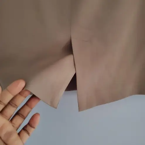 East 5th Tan Pencil Skirt With Pockets 14