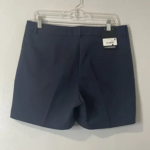 J. LINDEBERG Gwen Golf Shorts Size 32 Navy Blue NEW Active Performance Casual