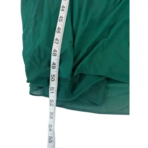 Dancing Queen Evergreen Long Thin Strap Dress