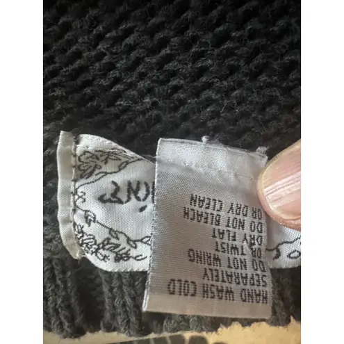 Reference Point Vintage Floral Knit Sweater Size Large