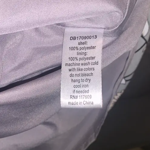 Downeast Gray Floral Keyhole Tie Short Sleeve Midi Dress