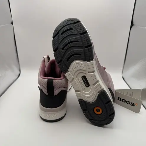 BOGS Sandstone Composite Safety Toe Mid Outdoors Boots Womens Sz 9.5 Misty Rose Pink