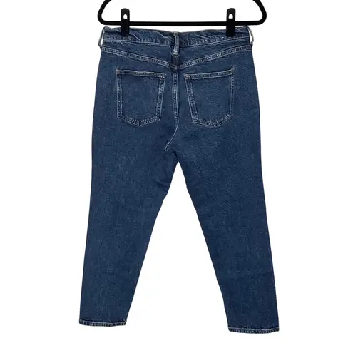 Boden USA Boden Mid Rise Girlfriend Straight Leg Jeans in Mid Vintage Size 30 Petite