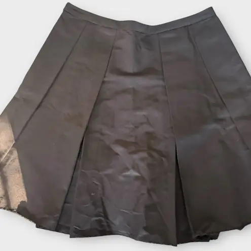DKNY Black Pleated Flare Mini Skirt – Size 12 (Excellent Condition)