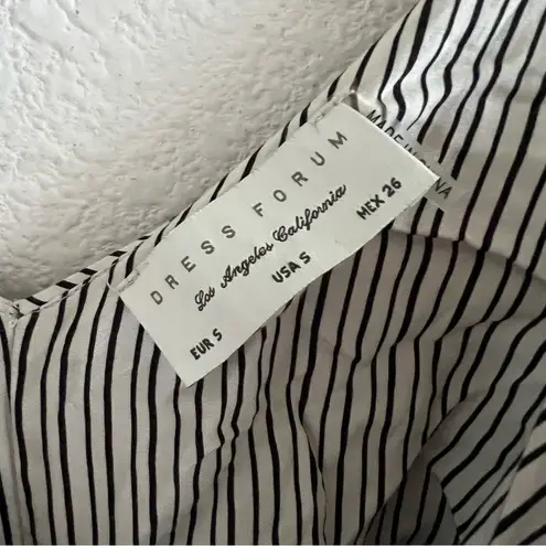 Dress Forum Aritzia Stripped Cropped Jumpsuit US Small