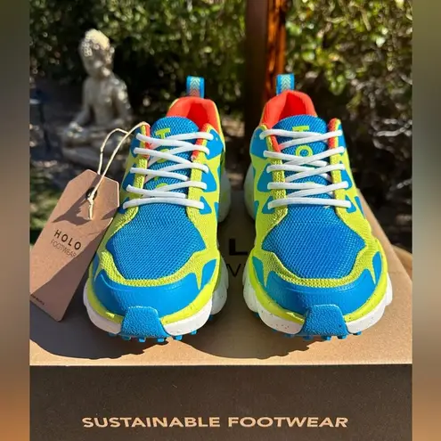 HOLO FOOTWEAR Nephelae Sustainable Trail Running Shoes Sneakers Women’s Size 6 Yellow