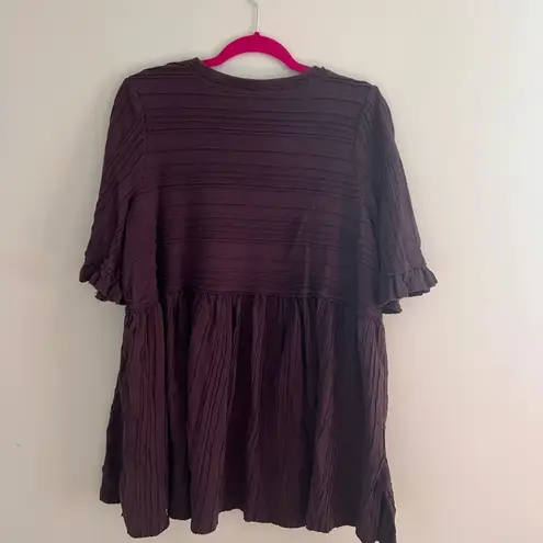 Free People Excellent  short dress/ tunic short sleeves 
Size S
