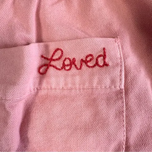 Sundry Embroidered Loved Jogger Pants Medium