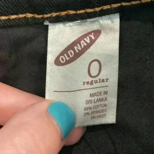 Old Navy ⭐️  the diva black jeans in size 0