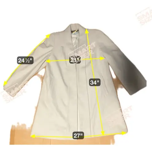 Harvé Benard Harve Benard Light Blue Blazer, Women's Size 8 Jacket, Vintage Lined Jacket