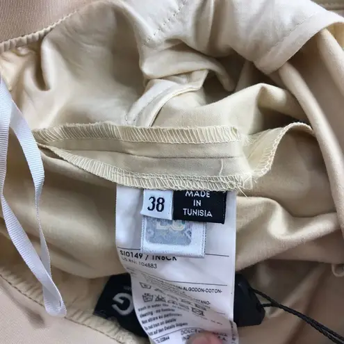 Dolce & Gabbana D&G Skirt Size IT38 US 4 Cotton Blend Stretch Tan Womens