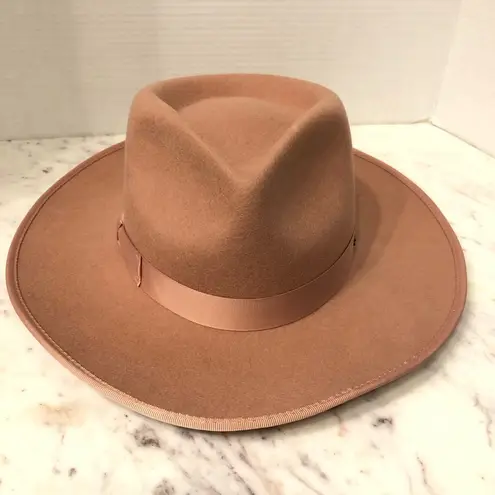 NWT Gigi Pip Monroe Rancher Hat in Dusty Pink Size 57