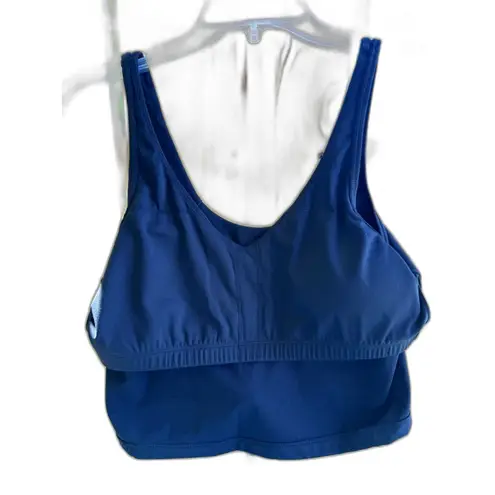 Women’s Longline Sports Bra Wirefree Padded Medium Support Yoga Bras Gym Running Black