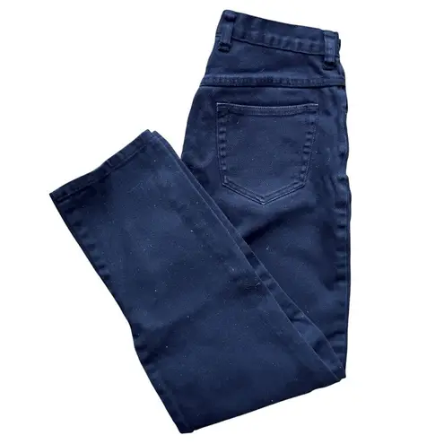 Westport Black High Rise Jeans Size 10 Short Straight Leg Cropped Petite Denim