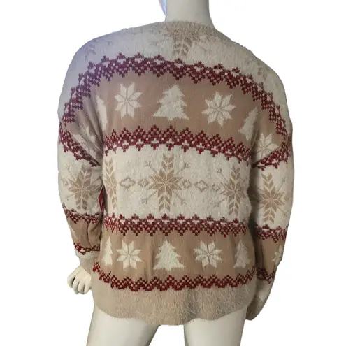 Holiday Time Snowflake Sweater