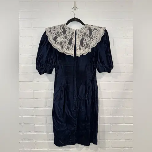 Jessica McClintock Vintage Gunne Sax Velvet Dress
