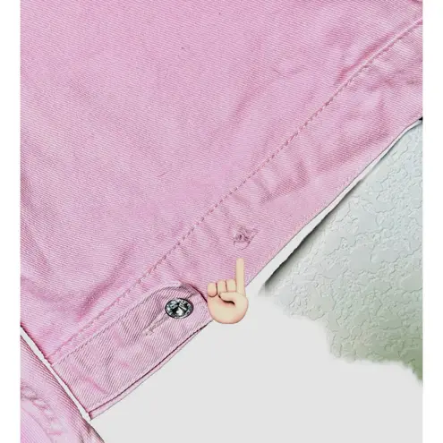 Vintage Christine Alexander Denim Jacket Pink Rhinestones Swarovski Crystals M Size M - Image 8