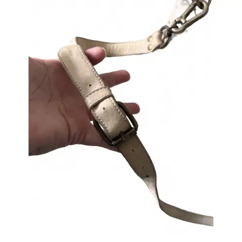 Vintage Errelleventidue Italian Leather Lazer Cut XL Handbag