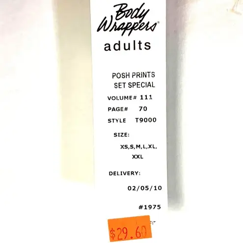 Body Wrappers One Shoulder Mod Sparkly Stretch Dress Top Dance Costume M Pink