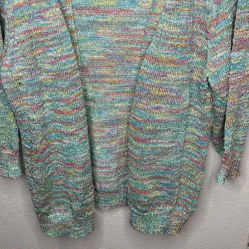 kim rogers  Cardigan Sweater Multi Color