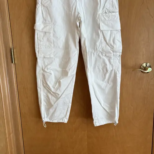 Babaton Group Cargo Cotton blend pants size 8 off white ripcord bottom