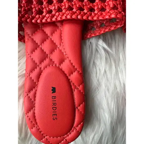 Stylish Birdies “The Dove” Lattice Mules – Size 10.5 in Burnt Orange