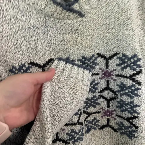 Christopher & Banks Vintage Hand Embroidered Pullover Sweater Women's Size Large