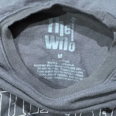 The Who Short Sleeve Graphic Tee Shirt Women’s Medium Gray