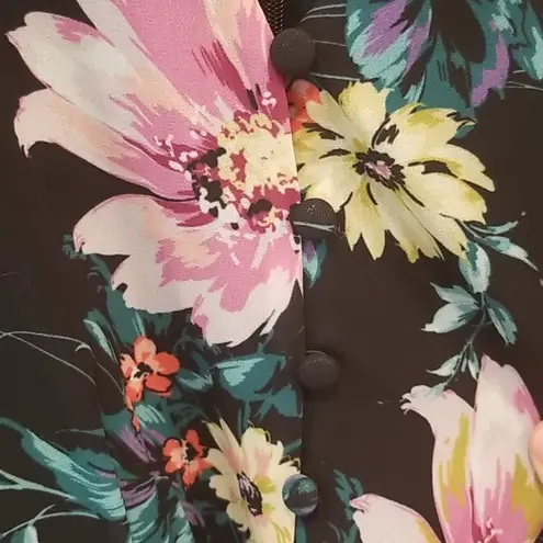 Yumi Kim 💕💕 Lotus Floral Romper ~ Wild Rose Black