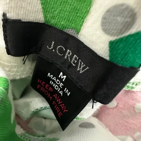 J.Crew  Festive Trees Christmas Pajamas PJs Women’s Size Medium - Image 4