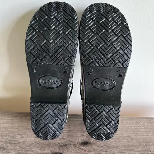 Bjork Professional Silke Leather Women's Clogs Size 37 aka 6.5 #B1144 Blue