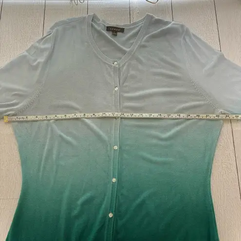 Kenar Seafoam Ombre Cardigan Size Large