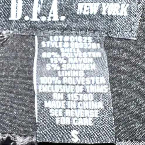 D.F.A. Brand Women's Black Ruffle Jacket