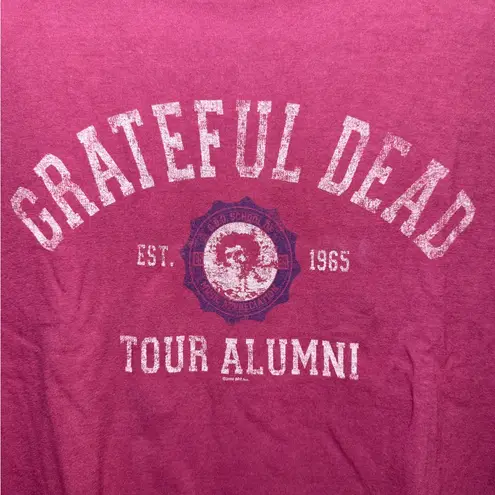 Grateful Dead Liquid Blue unisex Burgundy Tour Alumni Tee XL like new