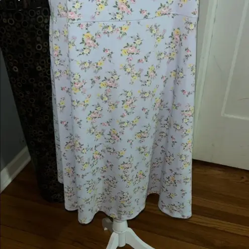 Emma & Michele  Light Blue Floral Blouse