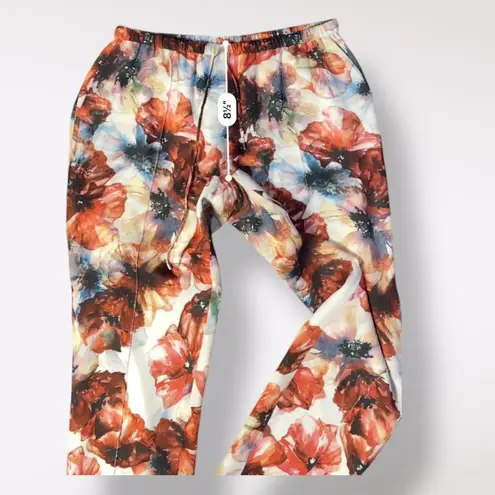 Haute Hippie Women’s Silk Floral Print Slim Slouchy Pant Size S Boho Indie