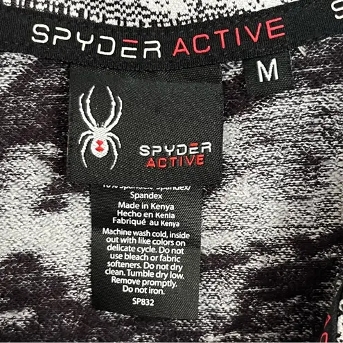Spyder Active Top 1/4 Zip Pullover Sweater Top Womens Sz Medium Jacket Cropped