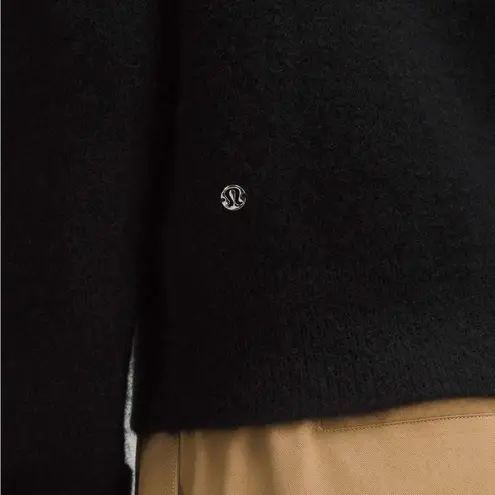 Lululemon  Women’s Alpaca Wool-Blend Cardigan Sweater Longsleeve in Black XL