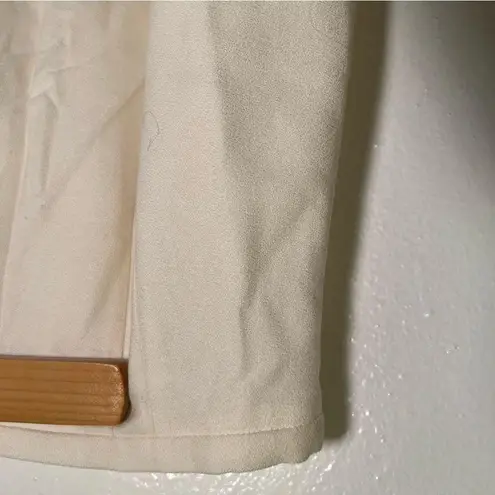 Amanda Smith Wool Pencil Skirt Cream White