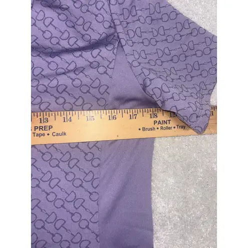 dover saddlery shirt short sleeve bit AOP print shirt S Collared Snap Button