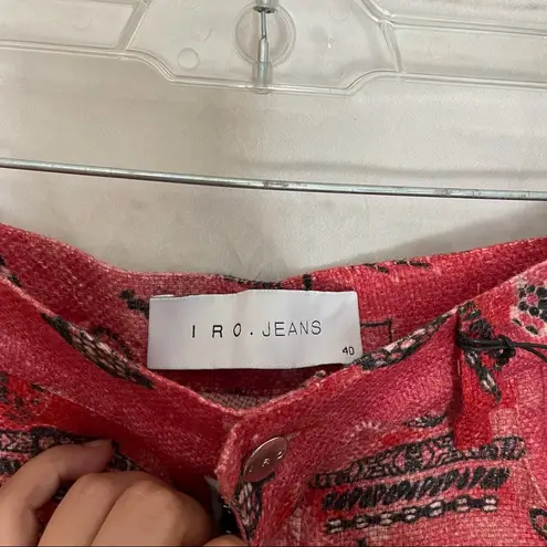 IRO • Shorts • Omiandato • Shorts • Linen • Bandana • 40 • Red • Paisley