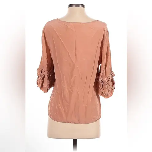 See By Chloe Ruffled Dusty Pink Blouse