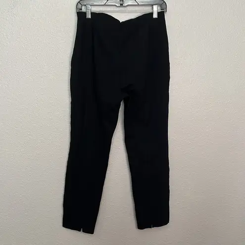 Quince Ponte Pintuck Ankle Pant Black Size Large