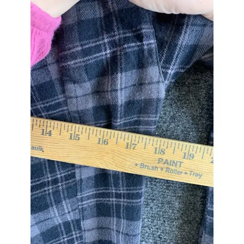 Columbia  Women’s Jacket Flannel Shirt Plaid Gray Black Size XS