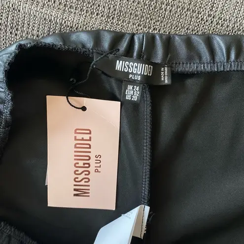 Missguided Misguided Plus Faux Leather Pants